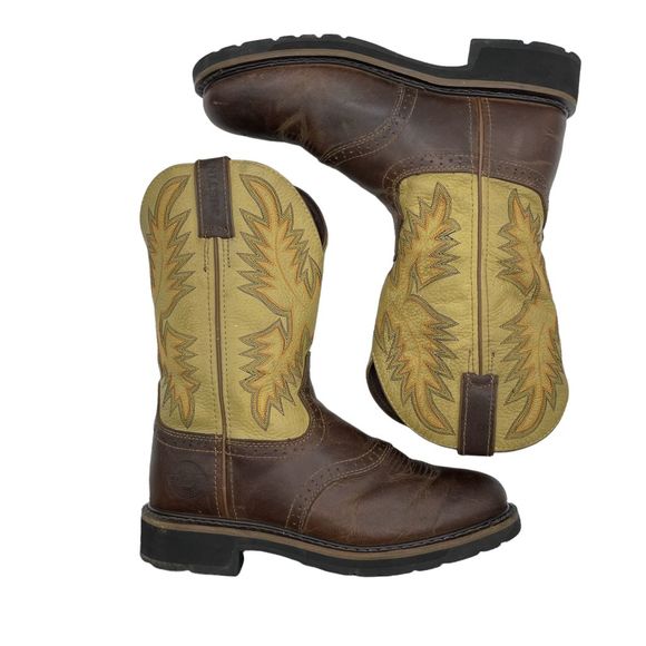Justin Western Cowboy (round toe) Superintendent Work-boot Electrical size 8D main image 4